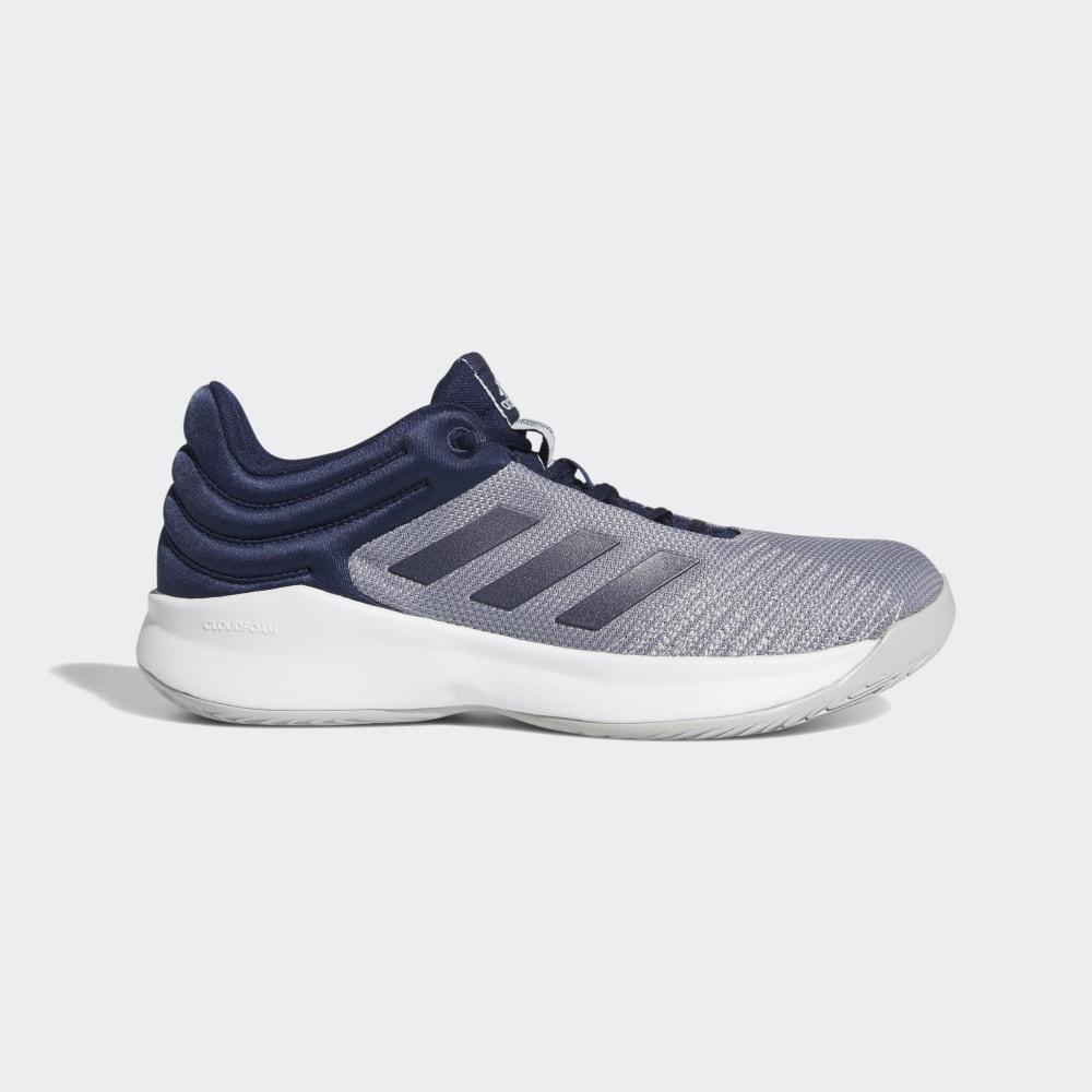 Adidasi Baschet Adidas Pro Spark 2018 Josi Barbati Romania - Gri/Bleumarin/Gri F99903